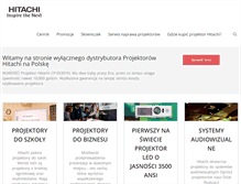 Tablet Screenshot of czasnahitachi.pl